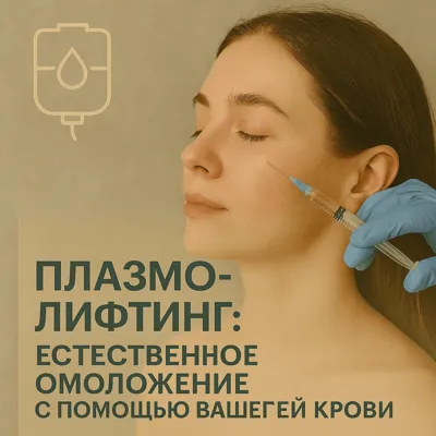 Плазмолифтинг: естественное омоложение с помощью вашей крови