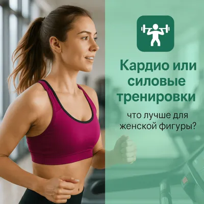 Кардио или силовые тренировки: что лучше для женской фигуры?