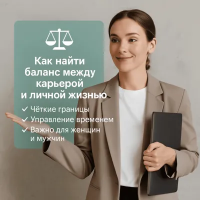 Как найти баланс между карьерой и личной жизнью