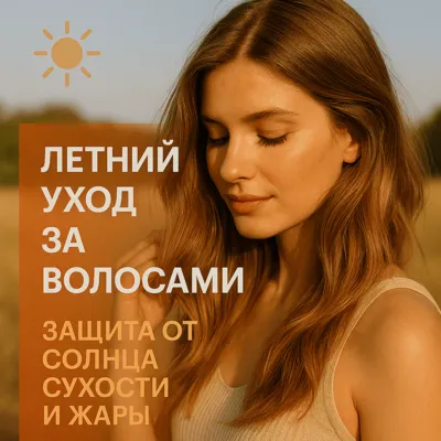 Летний уход за волосами: защита от солнца, сухости и жары