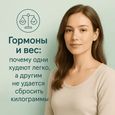 Гормоны и вес: почему одни худеют легко, а другим не удается сбросить килограммы