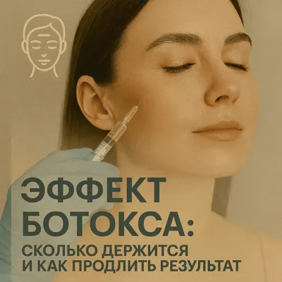 Эффект ботокса: сколько держится и как продлить результат