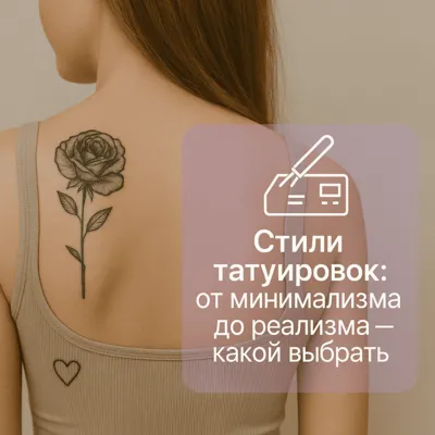 Стили татуировок: от минимализма до реализма — какой выбрать?